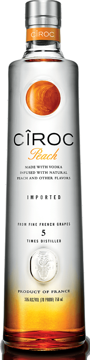 Ciroc Peach Vodka - Apple Ciroc (312x1210), Png Download