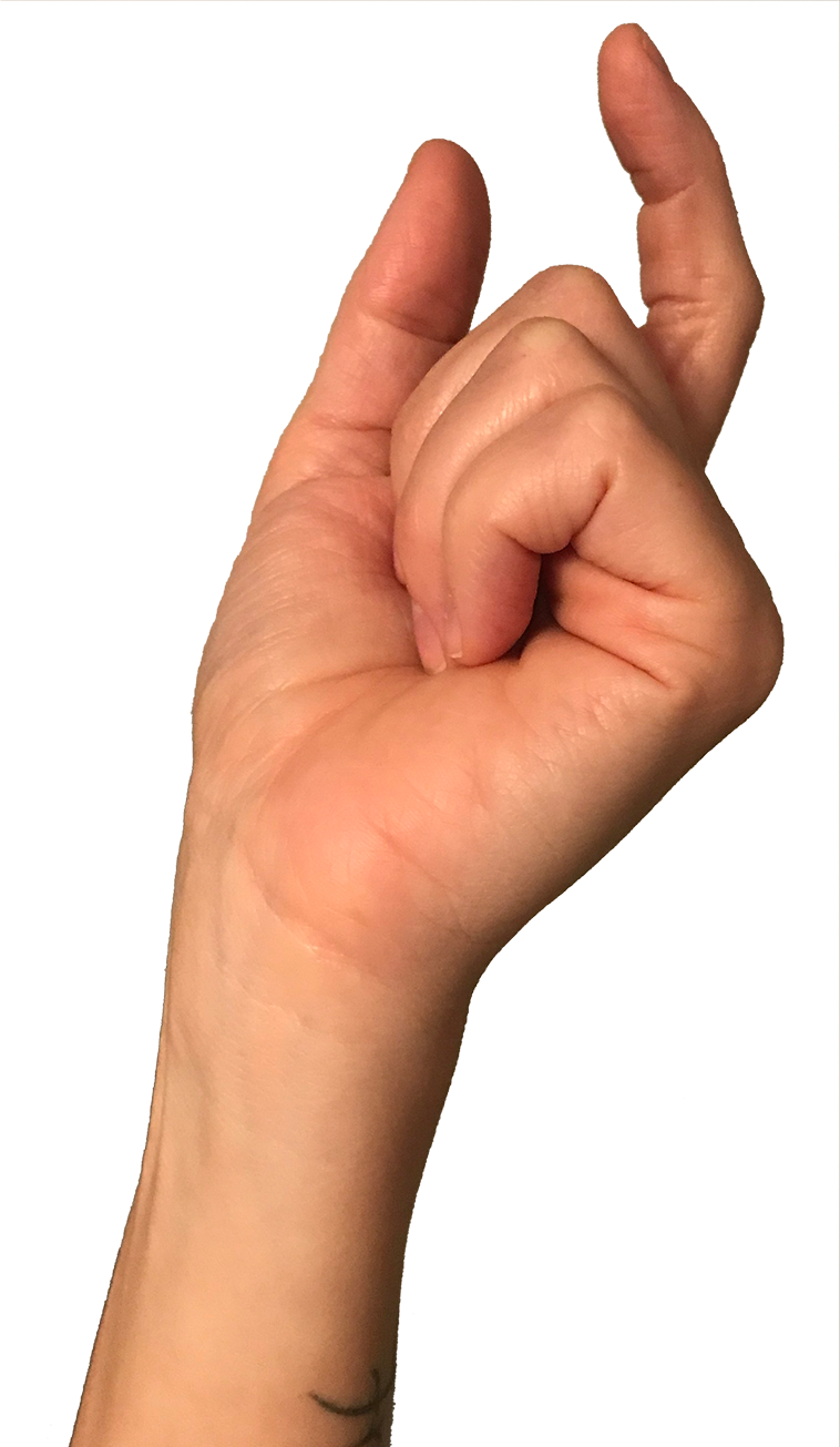 Pinch-open - Portable Network Graphics (758x1305), Png Download