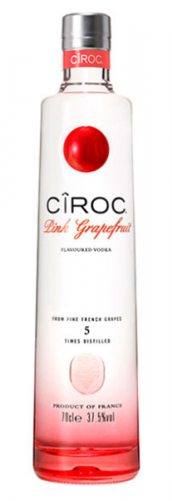 Ciroc Pink Grapefruit Flavoured Vodka (500x500), Png Download
