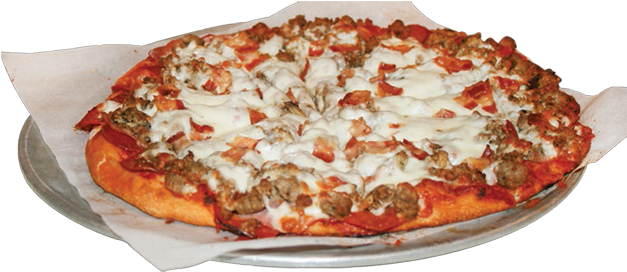 Build Your Own - Bbq Chicken And Blue Cheese Pizza Png (656x389), Png Download