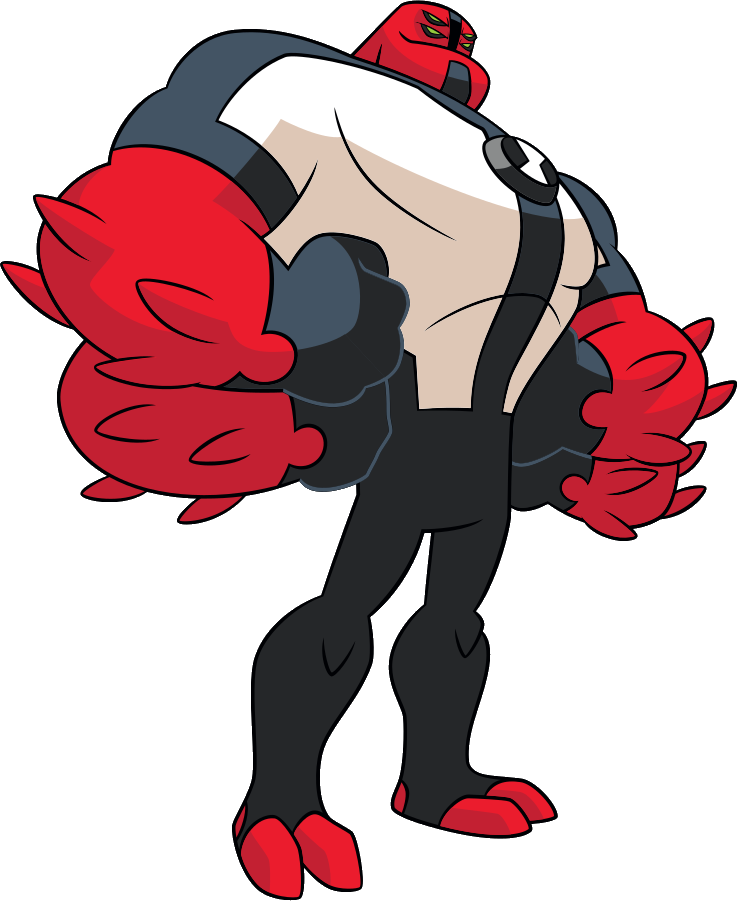Four Arms Animated Video Games Wikia Fandom - Ben 10 2016 Four Arms (737x901), Png Download