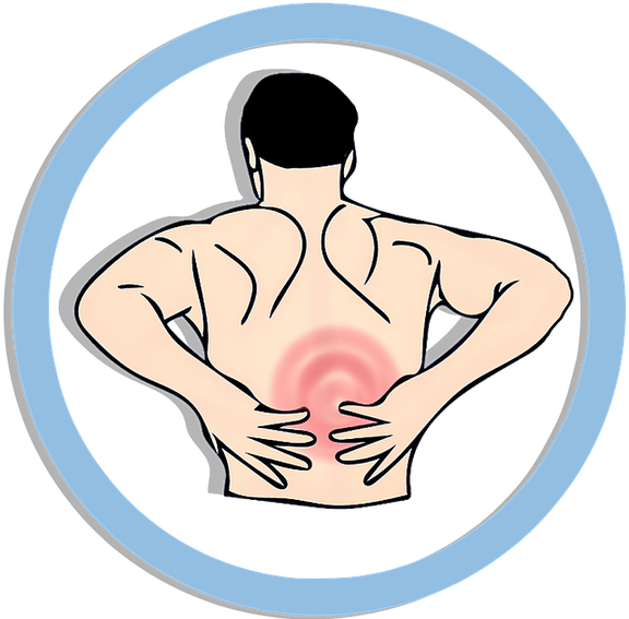 Chronic Back Pain Causes And Solutions Dr - Joint And Muscle Pains Clipart (649x566), Png Download