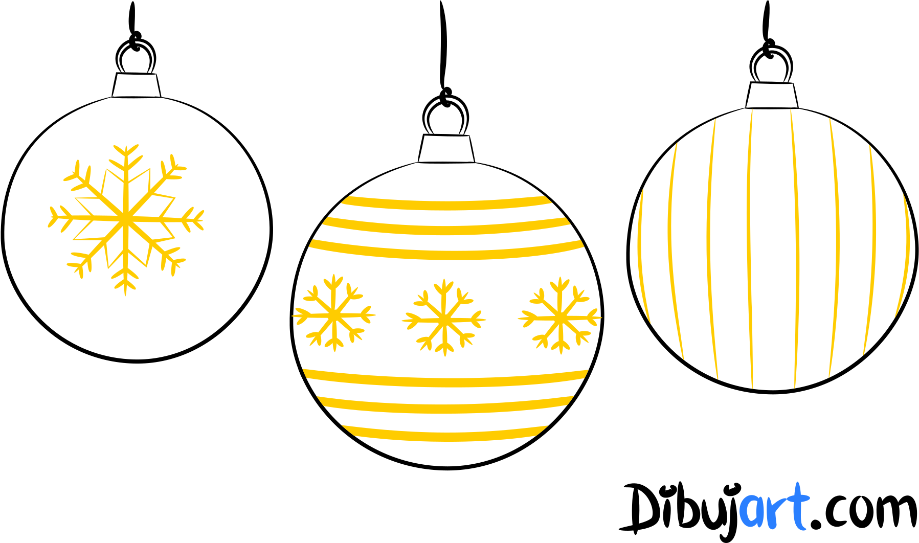 Cómo Dibujar Unas Bolas De Navidad - Circle (1920x1080), Png Download