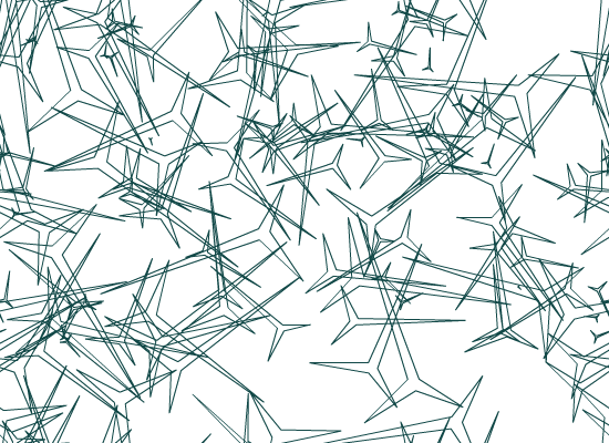 Needles Background - Line Art (550x400), Png Download