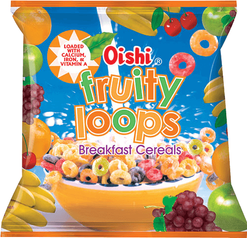 Fruit Loops Wikisimpsons The Simpsons Wiki - Oishi Choco Flakes Cereals (500x500), Png Download
