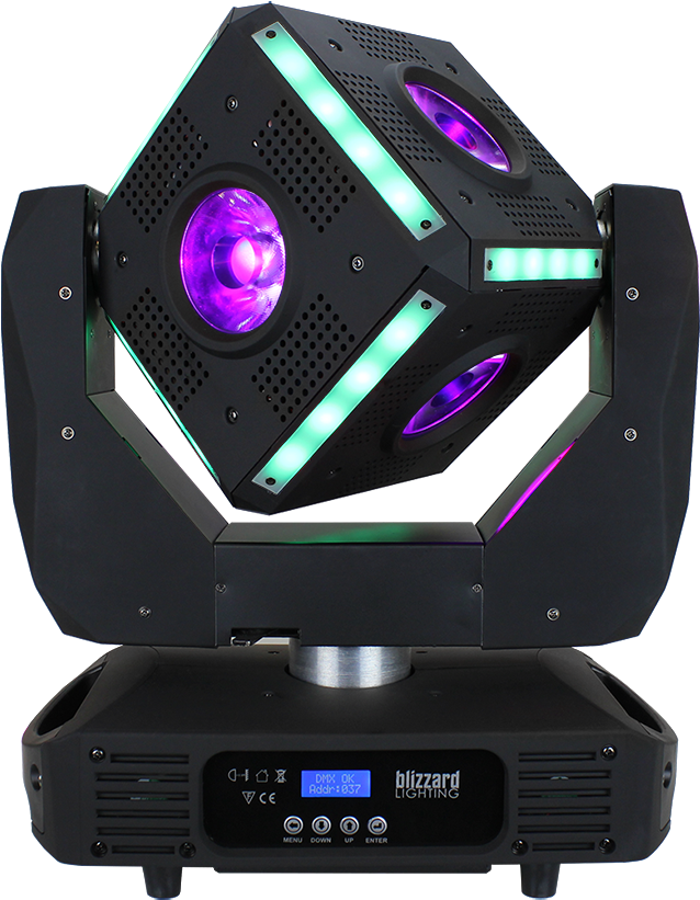 Snake Eyes Moving Head Light (637x900), Png Download
