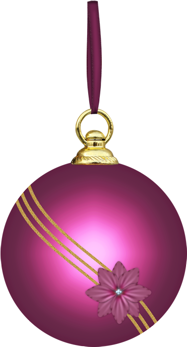 Esferas Navideñas Color Rosa (479x750), Png Download