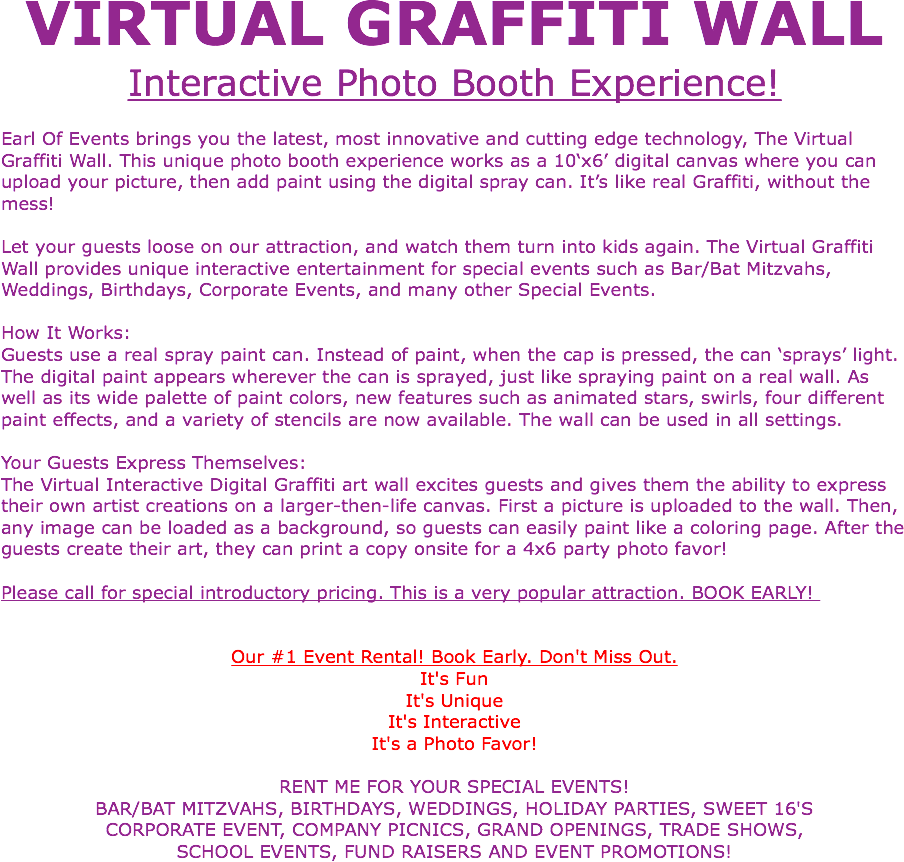 Virtual Graffiti Wall Interactive Photo Booth Experience - Experience Works, Inc. (904x862), Png Download