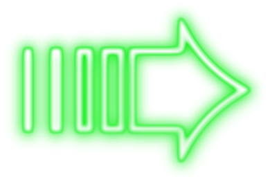 Top Images For Neon Arrows Png Gif On Picsunday - Arrow (420x420), Png Download