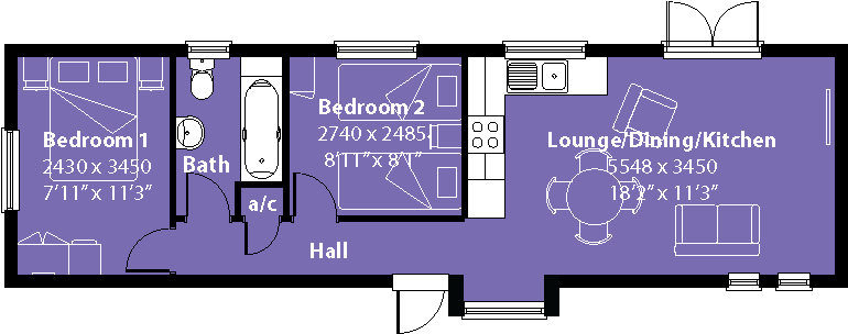 Golden Cross Lodges - Oakwood Lodge Golden Cross (780x326), Png Download