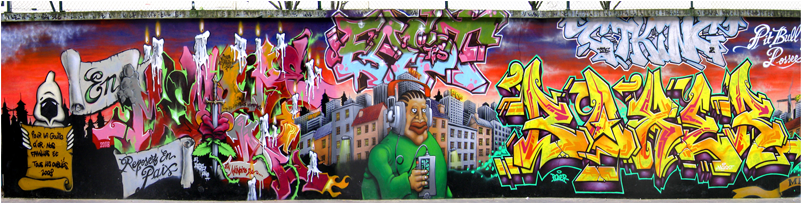 5 - Graffiti (800x530), Png Download
