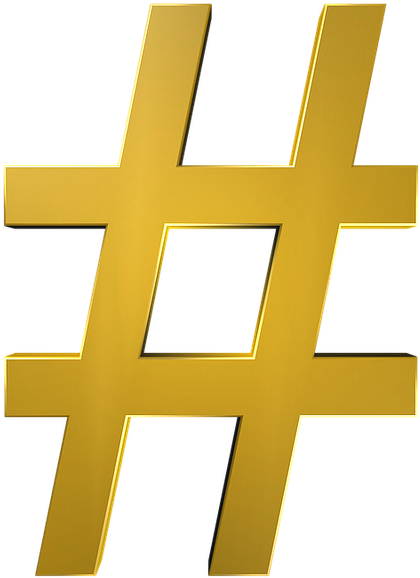 Hashtag Social Media Posting - Хэштег Пнг (640x640), Png Download