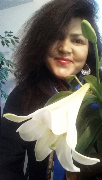 Say It With Easter Lily - Girl (650x650), Png Download