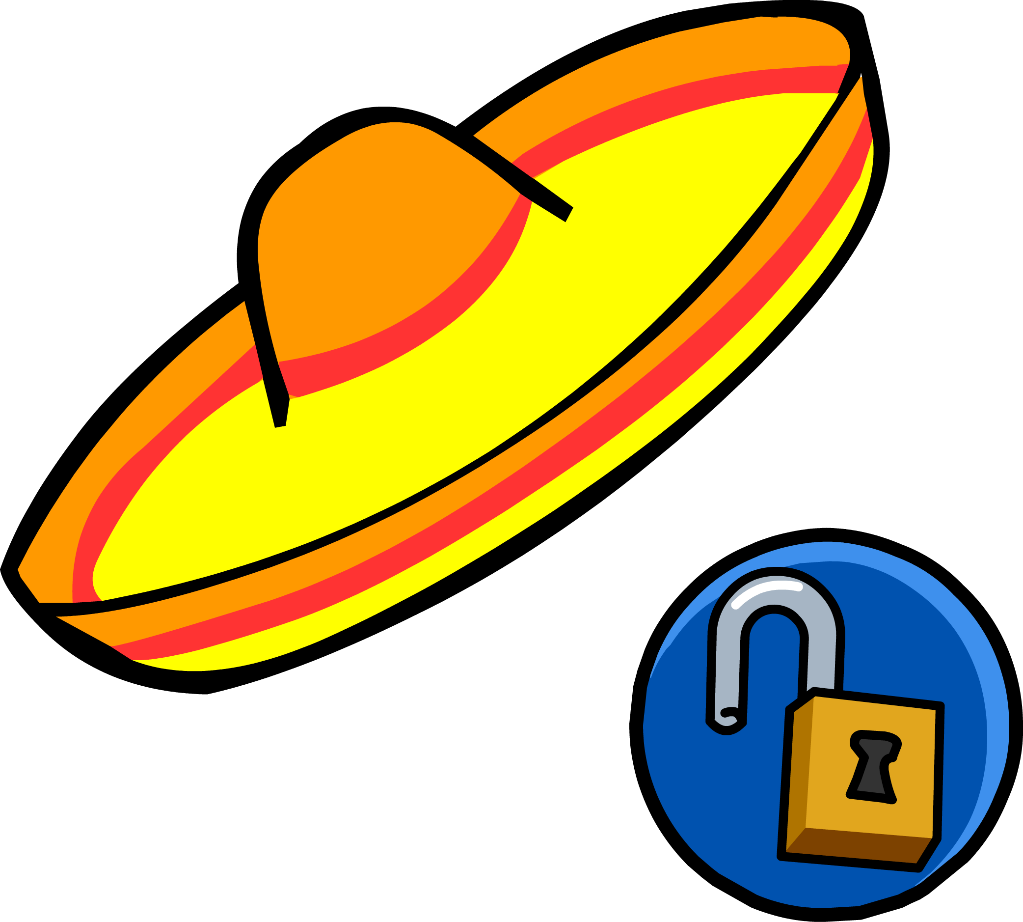 Sombrero Png Clipart Best - Cartoon Sombrero Png (2084x1877), Png Download