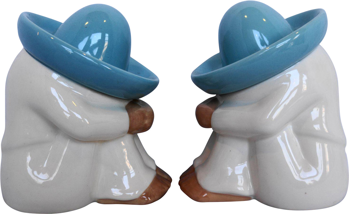 Mexican Sombrero Siesta Turquoise White Sleeping Man - Pepe Siestas (1462x1462), Png Download