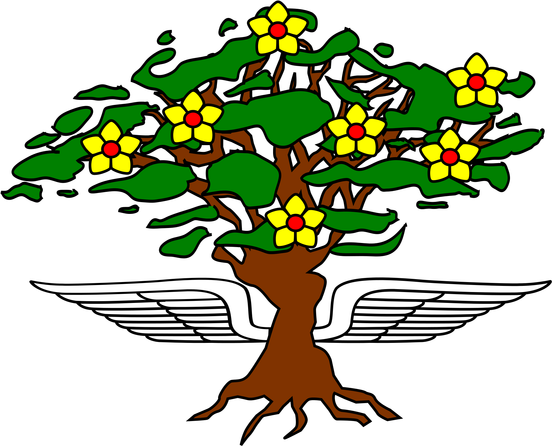 Open - ต้นไม้ ที่ มี ราก Png (2000x2000), Png Download