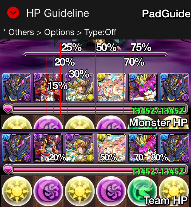 Don't Calculate Hp - Puzzle And Dragons Hp Cutoffs (640x692), Png Download