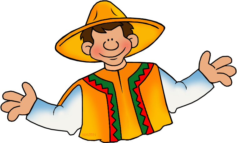 Mexican Man Clipart - Mexican Man Clip Art (792x494), Png Download