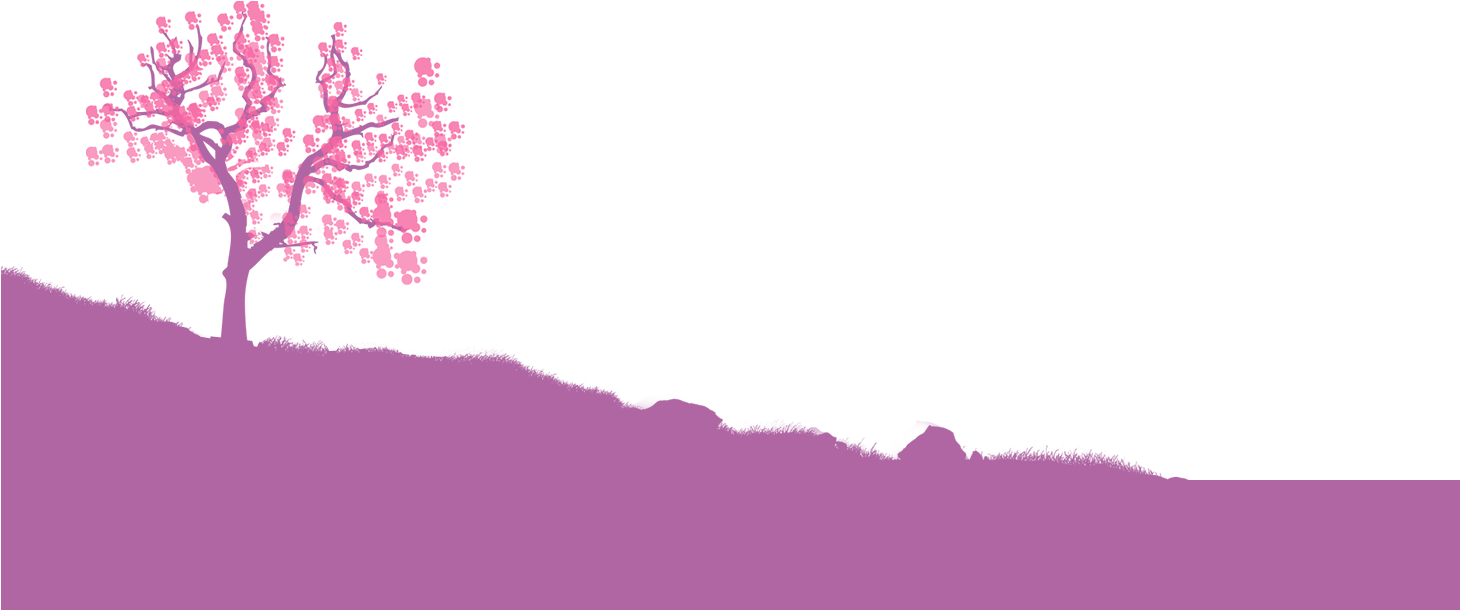 Arvore-esquerda - Cherry Blossom (1459x781), Png Download