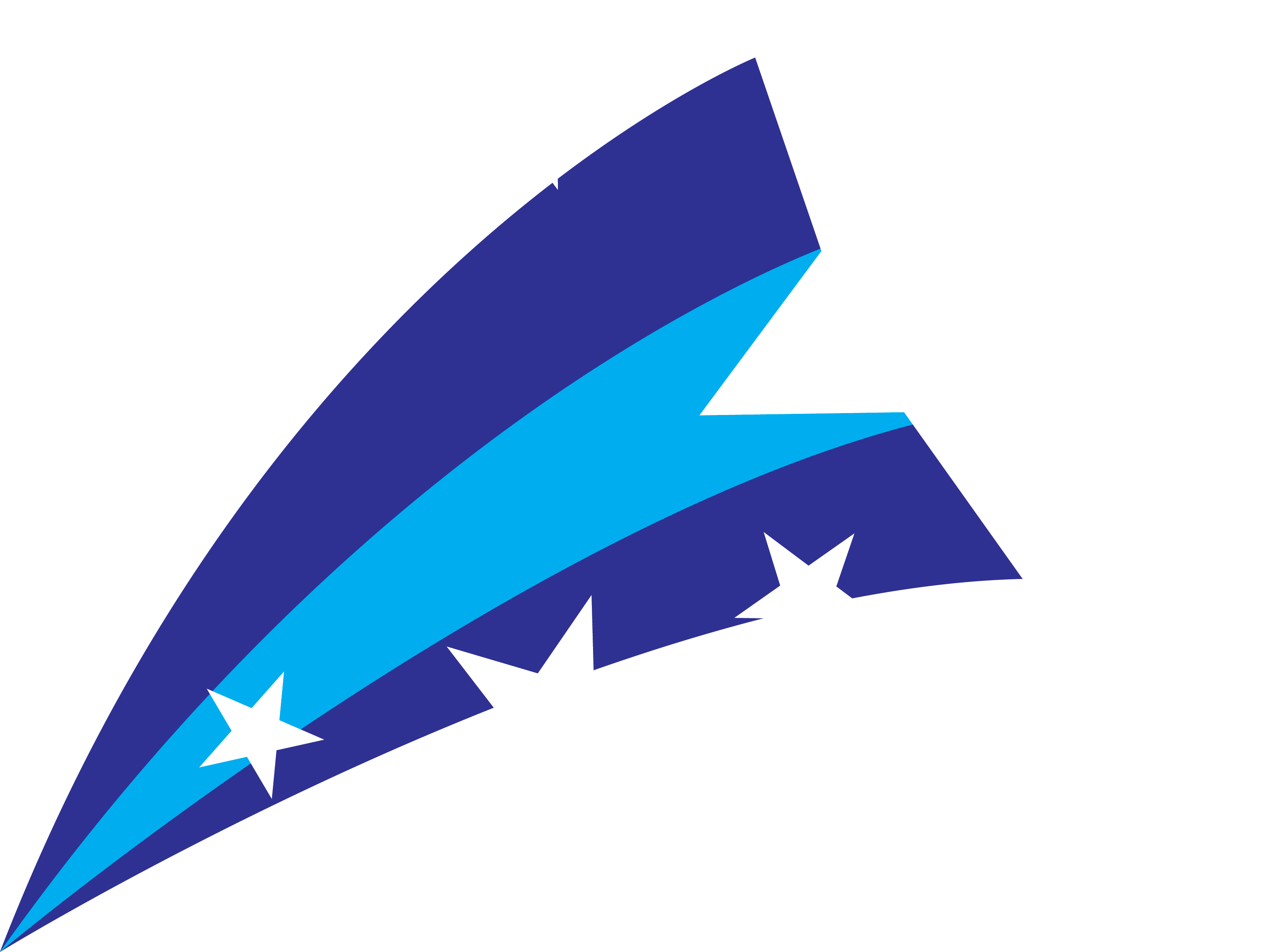 Shooting Star Vector Png Picture - Shooting Star Vector Png (3349x2496), Png Download