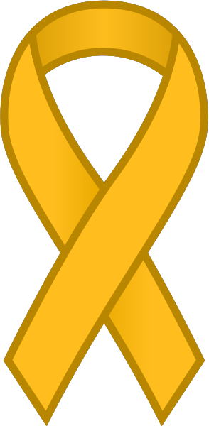 Yellow Ribbon Sticker Icon - Pink Ribbon Design (294x600), Png Download