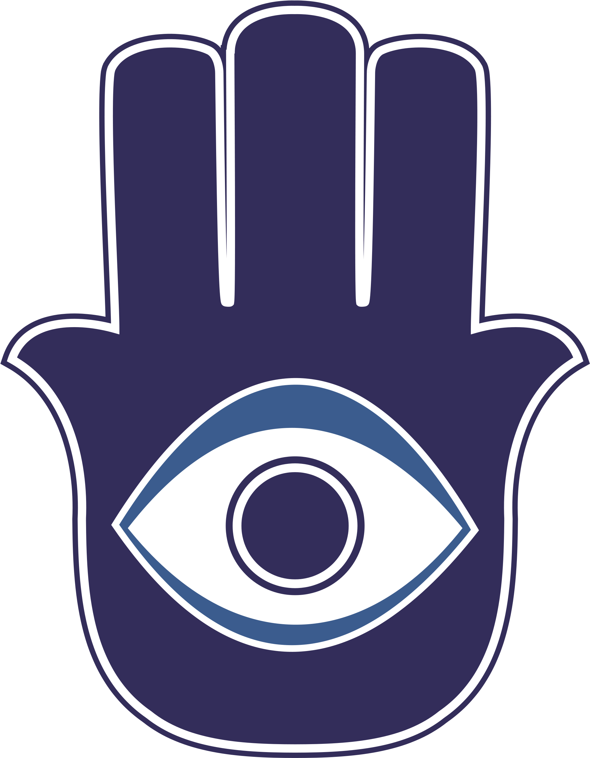 The Evil Is An Ancient Symbol,this Image Is Said To - Evil Eye Png (2000x2581), Png Download