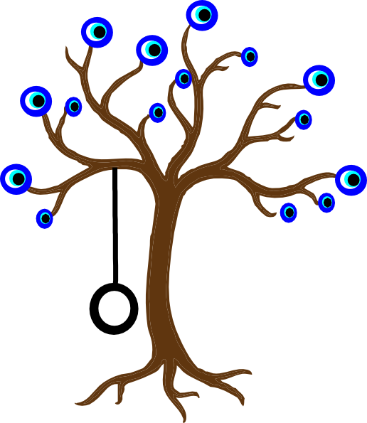 Tree - Bare Tree Silhouette (516x595), Png Download