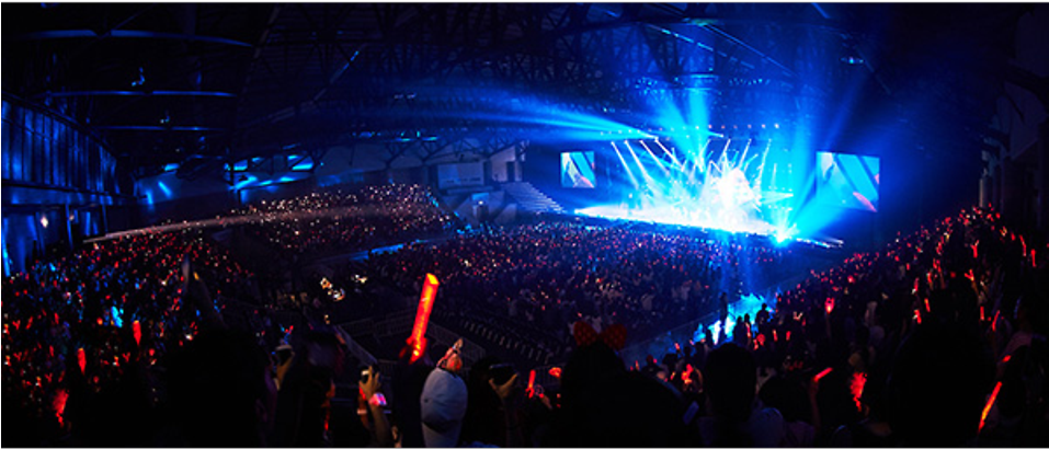 Jyj′s Kim Junsu Attracts 3,000 Fans For Thailand Concert - Rock Concert (956x538), Png Download