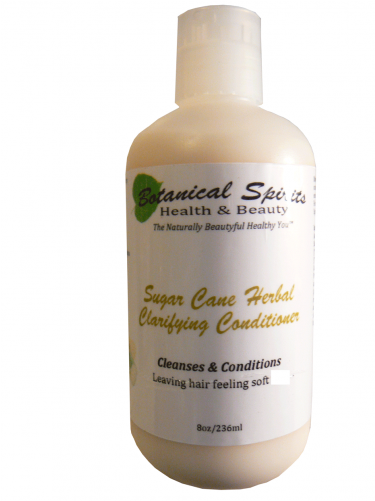 Saffiyah Botanicals Sugar Cane Herbal Clarifying Conditioner - Herbexture Purifying Shampoo - 8oz (500x500), Png Download