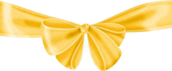 Ruban Jaune Png, Tube - Ruban Jaune Png (600x248), Png Download