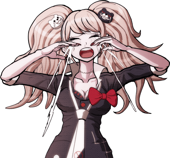 View Samegoogleiqdbsaucenao Junko Crying , - Danganronpa Junko Enoshima Characters (595x551), Png Download