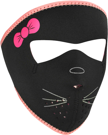 Youth Hello Kitty Neoprene Ski Mask - Zan Zanheadgear Full Face Mask Small Small Face Kitty (500x450), Png Download
