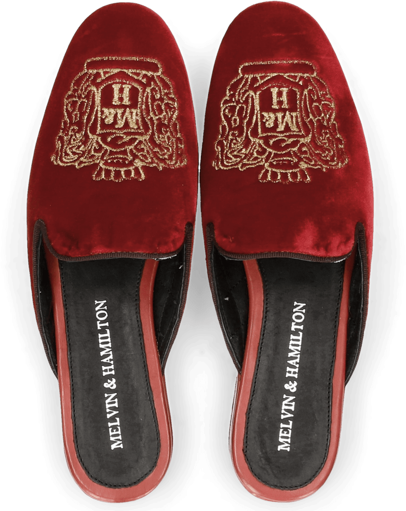 Women Scarlett 17 Velluto Ruby - Slip-on Shoe (1024x1024), Png Download