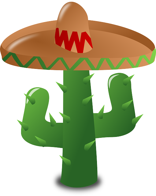 Desert Shrub Cliparts - Cinco De Mayo Png (510x640), Png Download