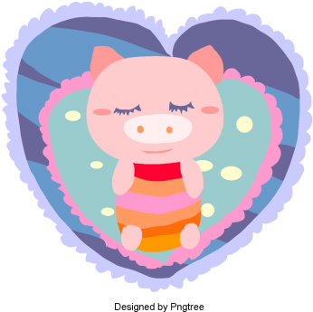 Cute Cartoon Color Animal Baby Design Material, Lovely, - Watercolor Painting (360x360), Png Download