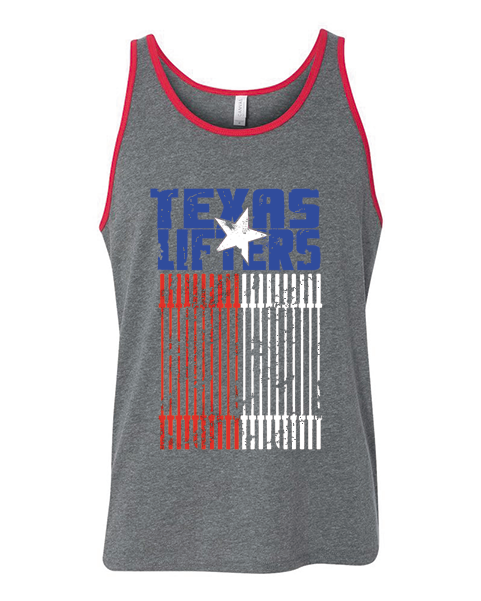 Texas Flag Unisex Jersey Tank - We Bleed Ohio (600x600), Png Download