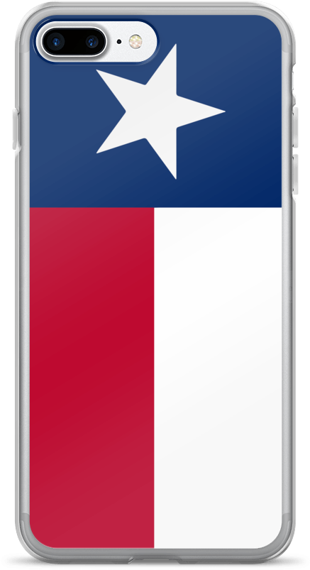 Texas Flag Iphone 7/7 Plus Case - Mobile Phone Case (1000x1000), Png Download