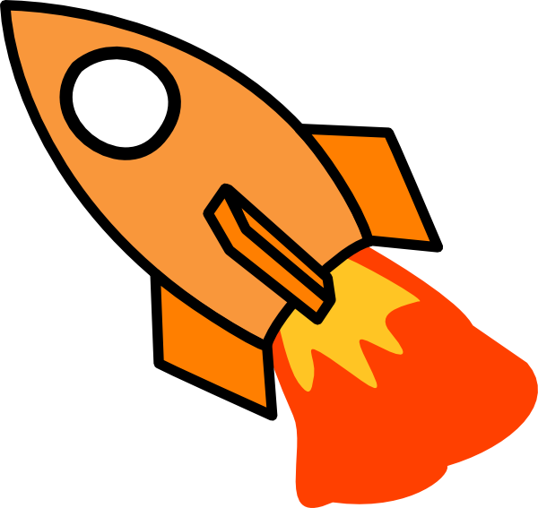 Clip Art Rocket (600x567), Png Download