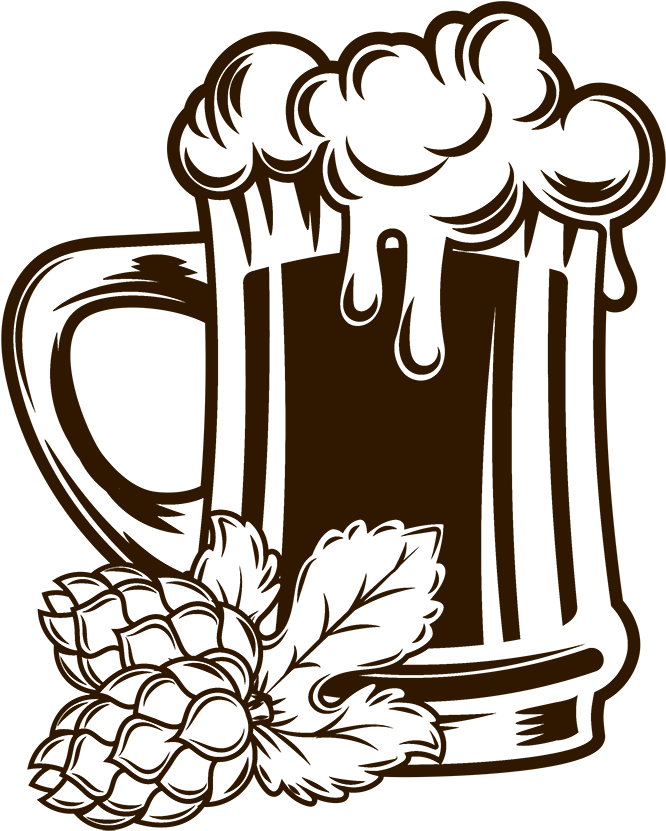 Banner Free Library Beer Mug Drawing At Getdrawings - Beer Mug Drawing Png (700x840), Png Download