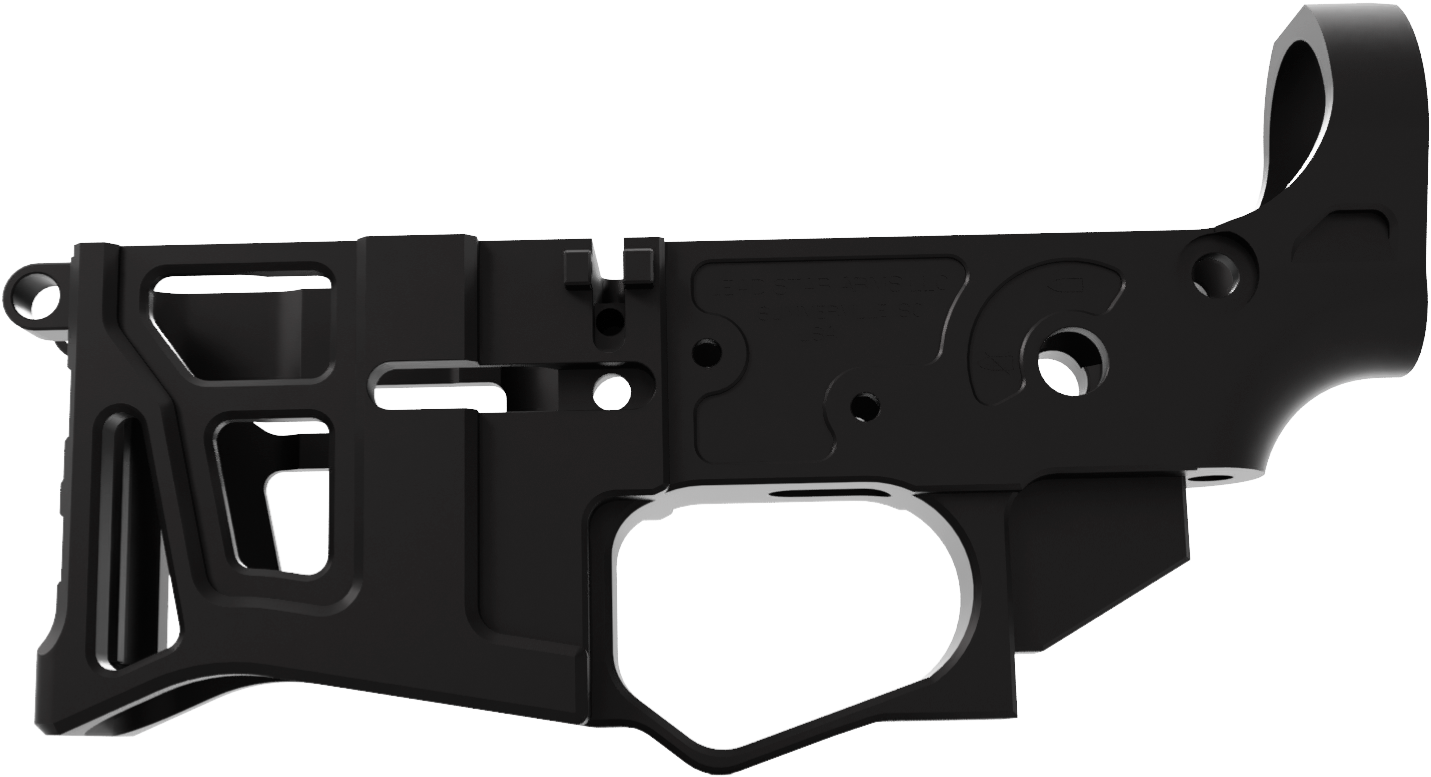 Skeletonized Lsa 15 Ar 15 - Ar15 Stripped Lower Receiver (2480x1800), Png Download