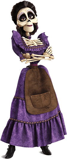 Deceased - Mama Imelda Coco (247x533), Png Download