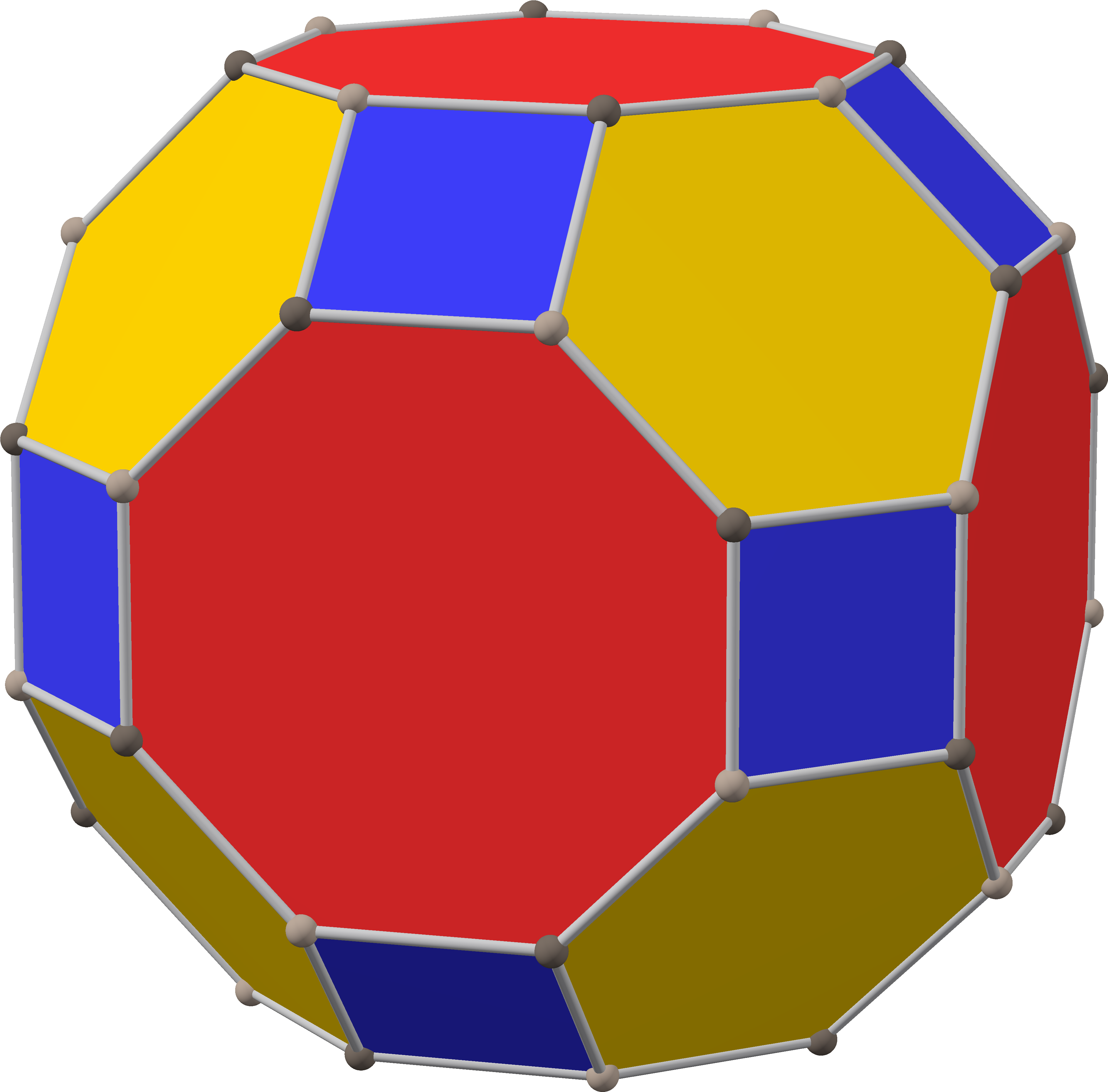 Polyhedron Great Rhombi 6-8 Max - Polyhedron (3860x3795), Png Download