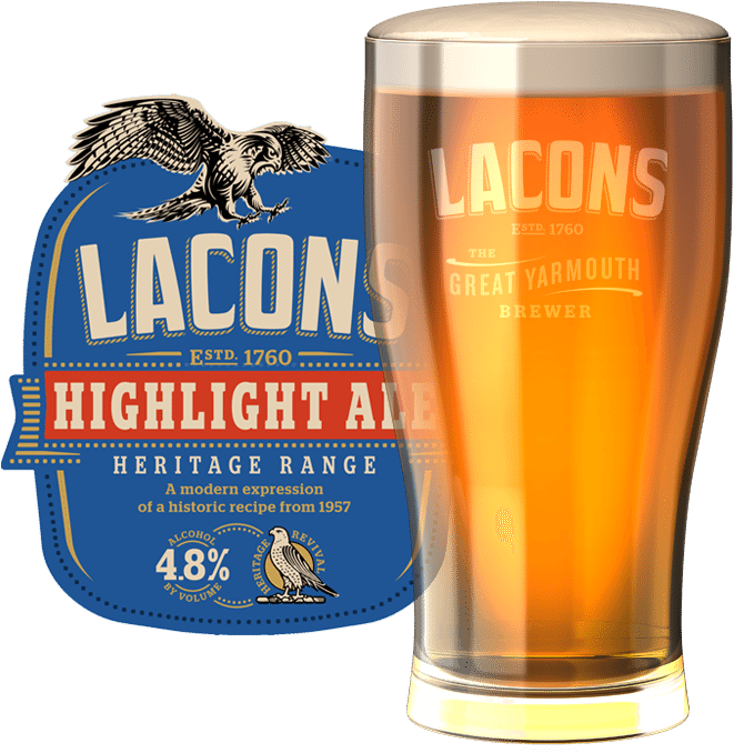Highlight Ale - Lacons Brewery (713x684), Png Download