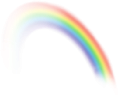 Inspirational Rainbow Transparent Background Image - Rainbow Png (405x406), Png Download