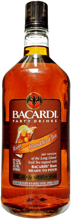 Bacardi Rum Island Iced Tea - Wyoming Whiskey Single Barrel (457x804), Png Download