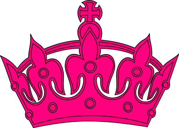 Keep Calm Crown Vector - Keep Calm Crown Pink (600x431), Png Download