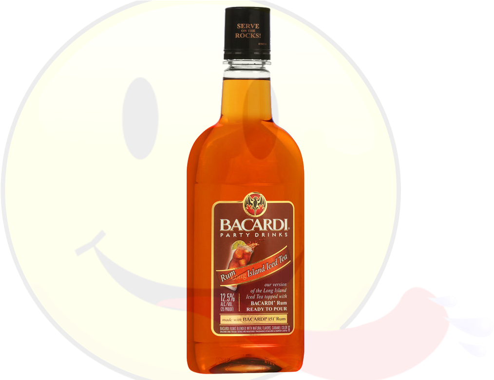 Bacardi Hurricane Party Drinks - 1.75 L Bottle (1040x780), Png Download