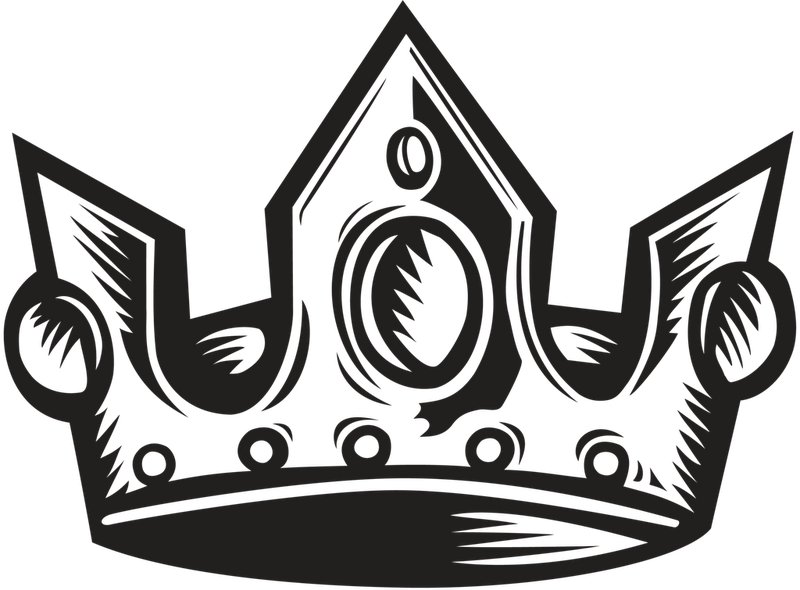 King Crown Clip Art (800x590), Png Download