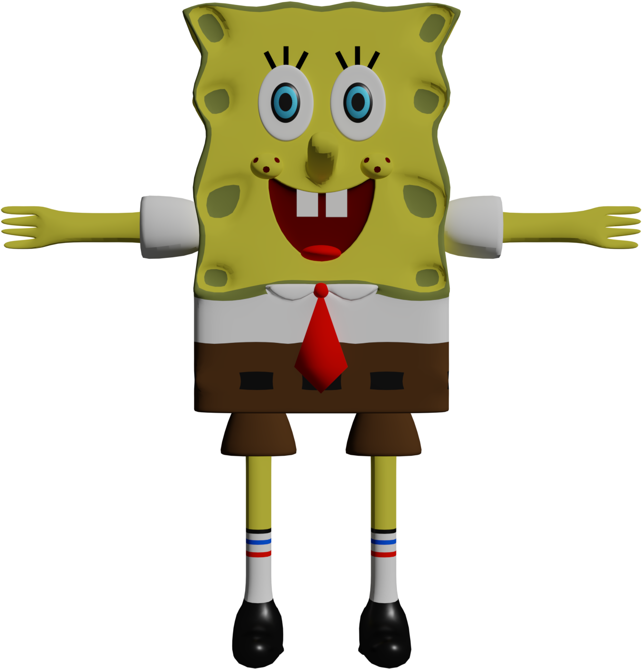Fan Art Of Spongebob Squarepants - Cartoon (2048x2048), Png Download