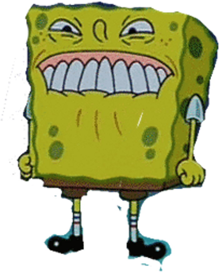 Spongebob Gifs Funny (1024x1024), Png Download